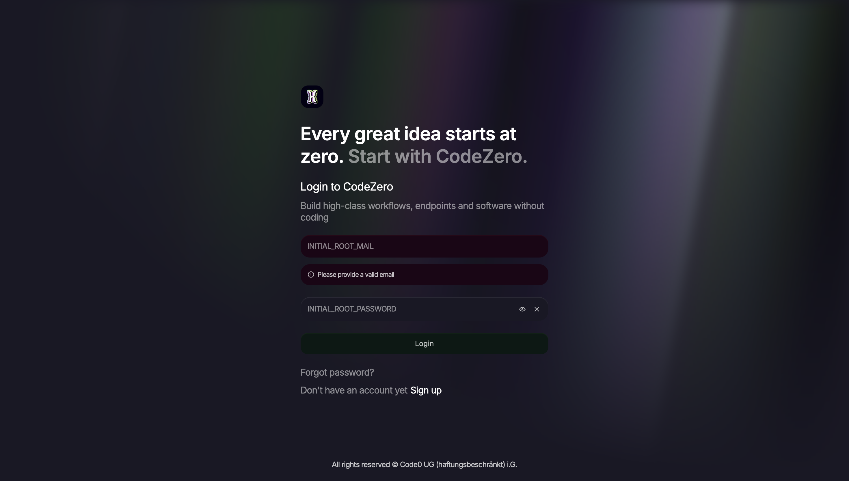 CodeZero Thumbnail